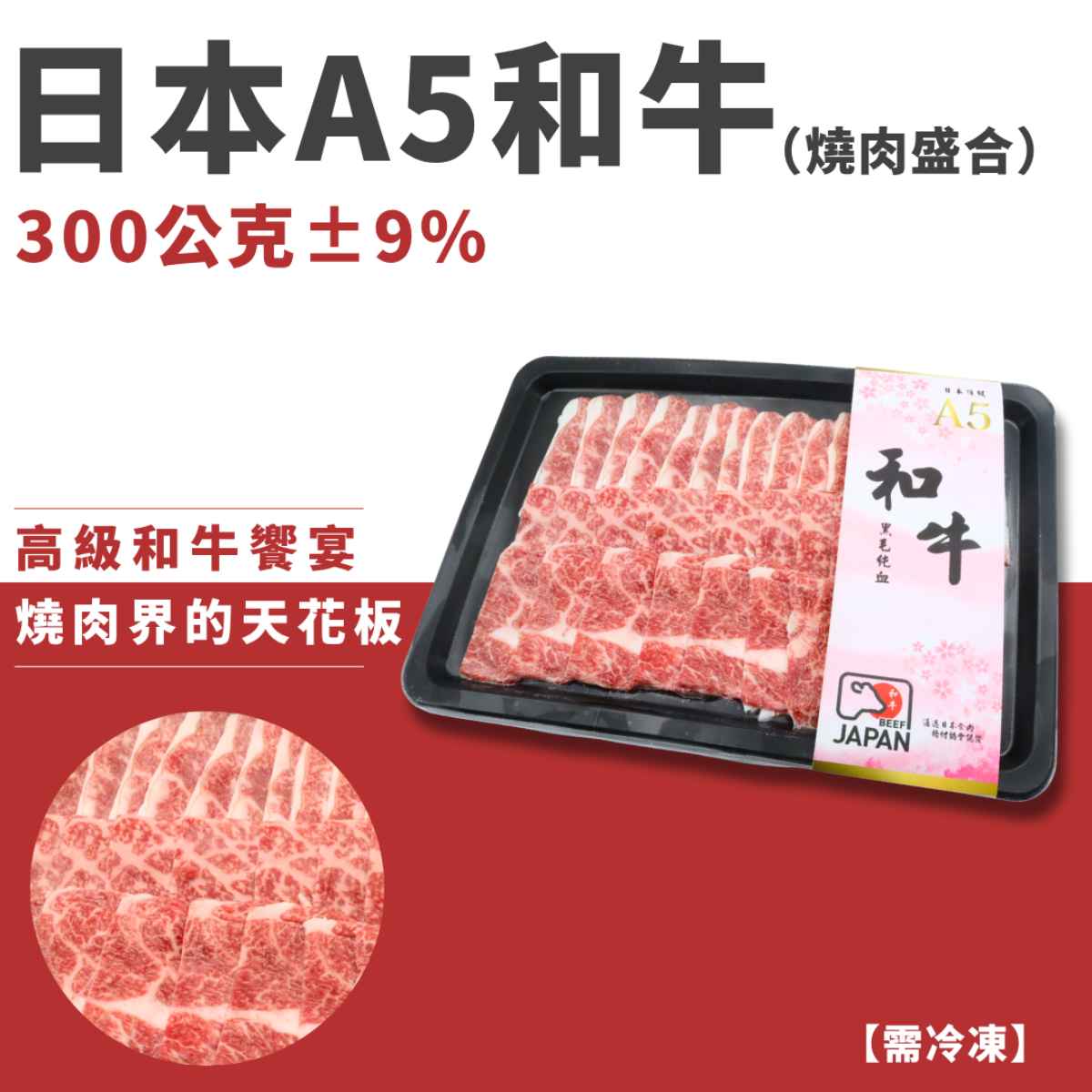 日本A5和牛燒肉盛合
