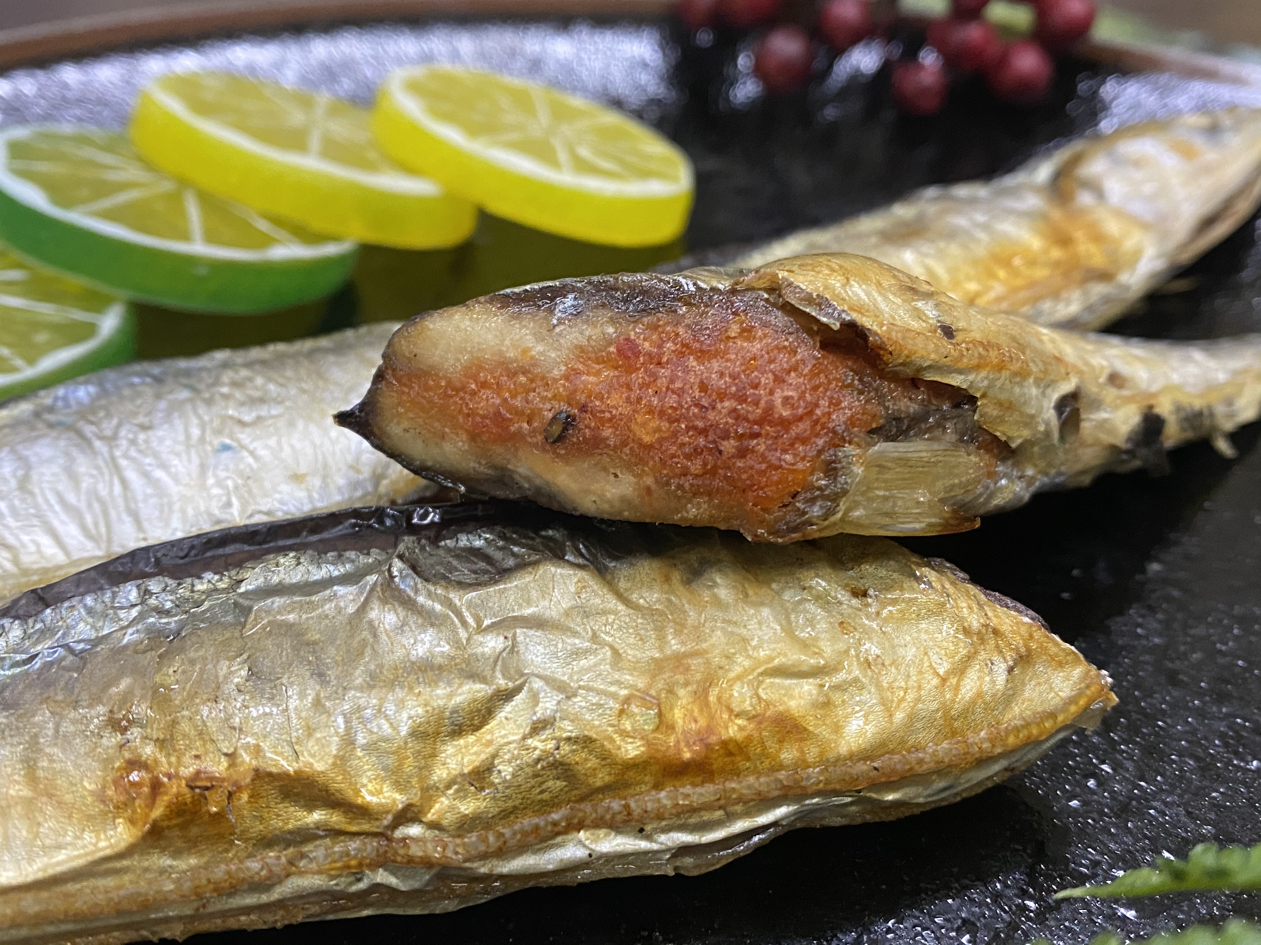 明太子秋刀魚